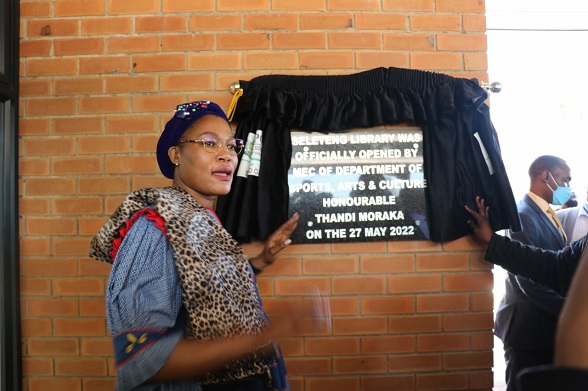 OFFICIAL OPENING OF THE MULTI-MILLION RAND STATE-OF-THE-ART SELETENG COMMUNITY LIBRARY 